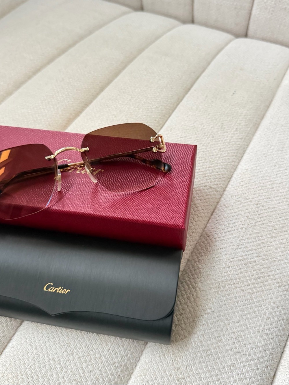 Cartier Rimless Sunglasses - Picture 8 of 13